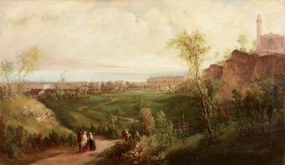 The Old Leith Walk ، إدنبرة ، c.1840-45 بواسطة توماس مايلز ريتشاردسون